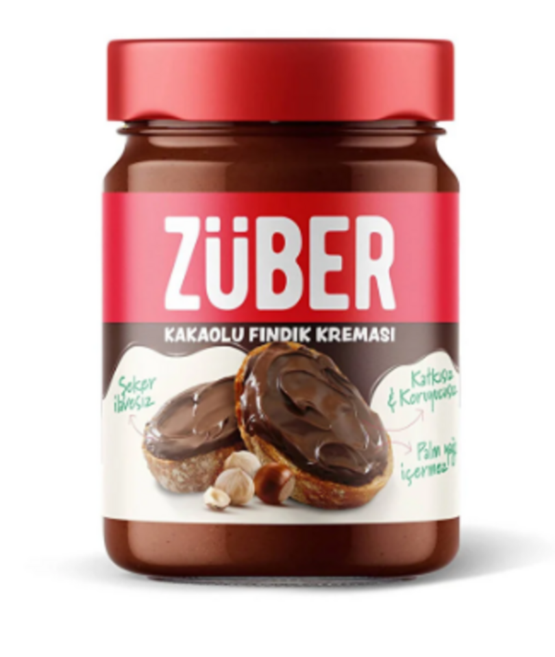 ZÜBER KAKAOLU FINDIK KREMASI 315 GR